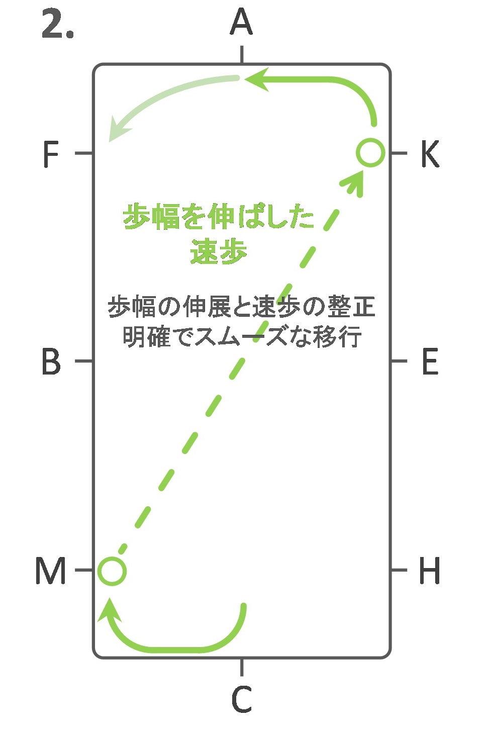 Jef 馬場馬術競技 課目 13 詳説 その日暮らし研究者のあれこれ